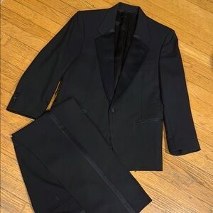 🥂CLASSIC MENS TUXEDO - BLACK - 38 S🥂